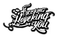 "I Fucking Love You" Cursive band with lettering tattoo tattoo design idea