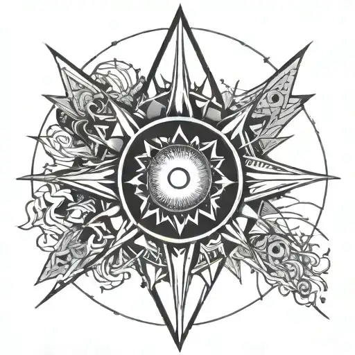 The light of that murdered sun still burns me. I see it through my eyelids, blazing out of history from that bloody day, tattoo design idea