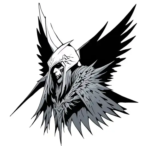 Tyrael tattoo design idea