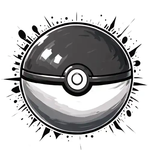 Pokeball tattoo design idea