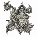 Orthodox tattoo design idea