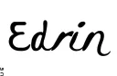 "Eddrin" tattoo design idea