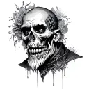 Non Omnis Moriar tattoo design idea