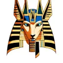 anubis egiptian god tattoo design idea