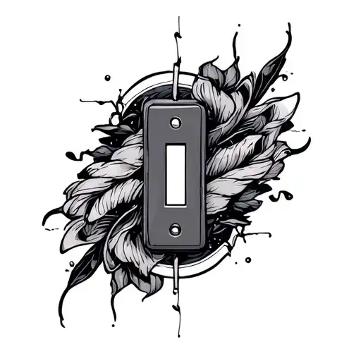 Light Switch tattoo design idea
