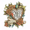 Pierce the Veil, Heart, Lyrics tattoo design idea