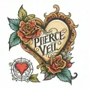 Pierce the Veil, Heart, Lyrics tattoo design idea