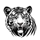 bengal tiger tattoo design idea