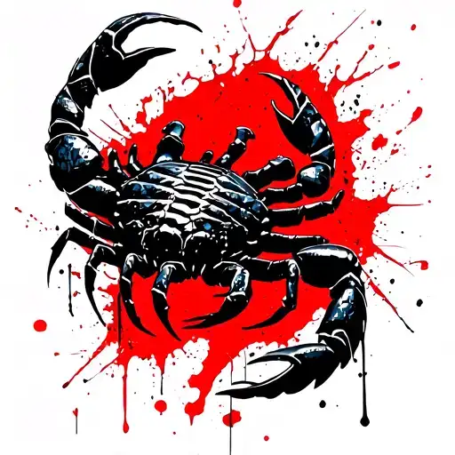 Scorpion Mortal Kombat tattoo design idea