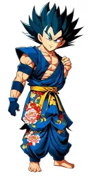 Vegeta tattoo design idea