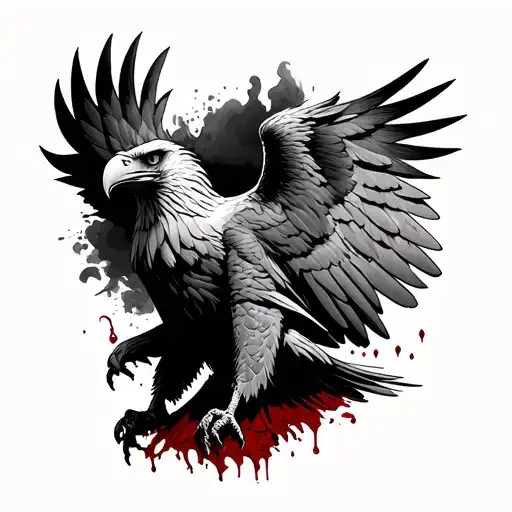 Blood Eagle tattoo design idea