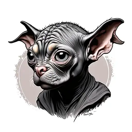 Dobby tattoo design idea