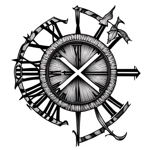 2006 Roman Numerals tattoo design idea