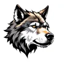 lobos tattoo design idea
