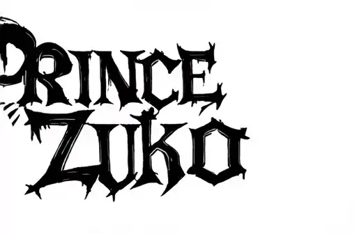 "Prince Zuko" tattoo design idea
