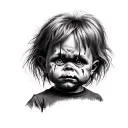 Chucky tattoo design idea