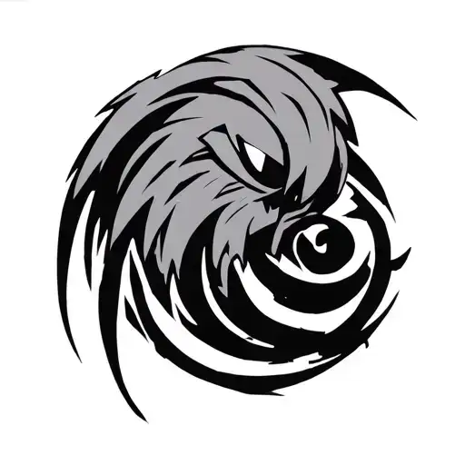 made in abyss faputa symplistic glyph tattoo design idea
