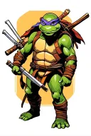 Raphael ninja turtle tattoo design idea