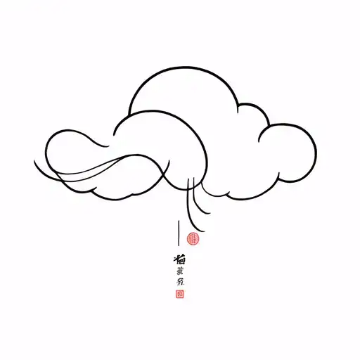 akatsuki cloud tattoo design idea