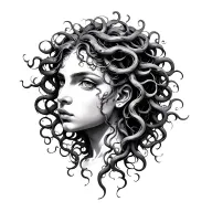 medusa tattoo design idea