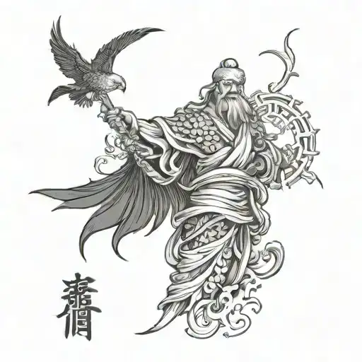 Xin Ren - In Faith Over Fear tattoo design idea