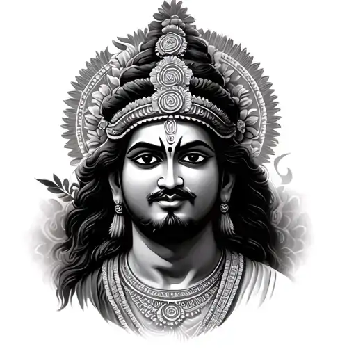 Ayyappa tattoo design idea