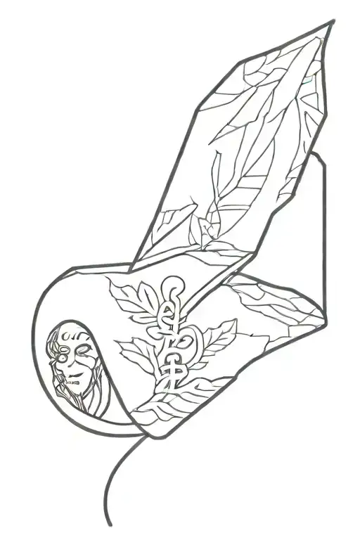 $uicideBoy$ inspired tattoo tattoo design idea