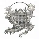 Alamo tattoo design idea