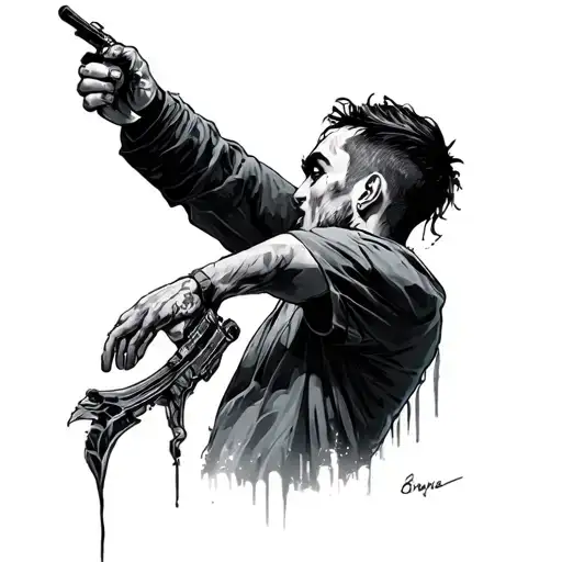 Suicideboy tattoo design idea