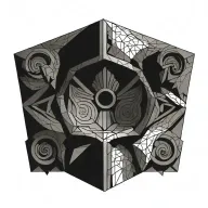 roman empire tattoo design idea