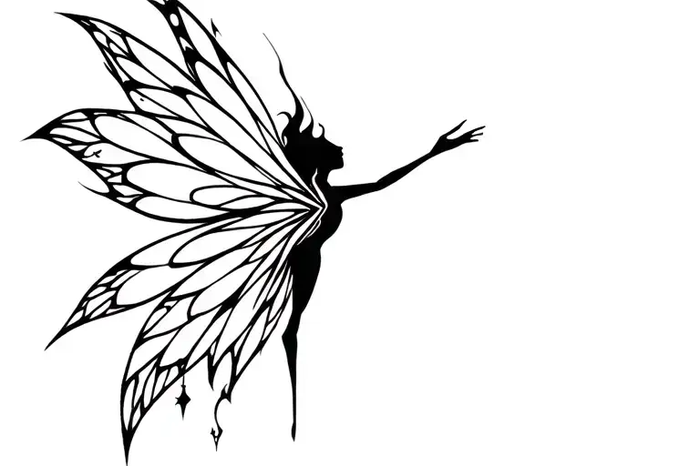 Fairy dark very complex confusing tattoo design inspired tattoo design idea