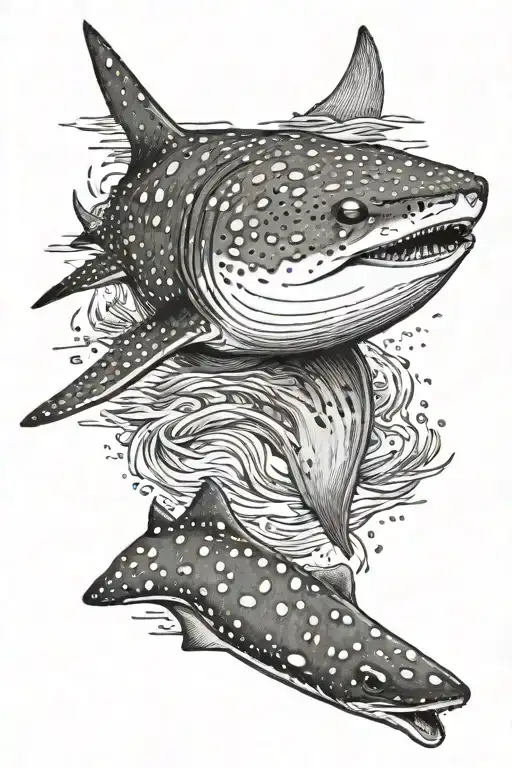 Whale Shark tattoo design idea