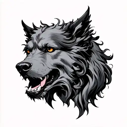 Cerberus tattoo design idea