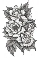 shading more line work tattoo design idea