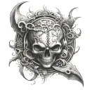 69 Cancer tattoo design idea