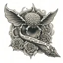 69 Cancer tattoo design idea