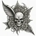 69 Cancer tattoo design idea