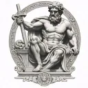 greek statue tattoo design idea