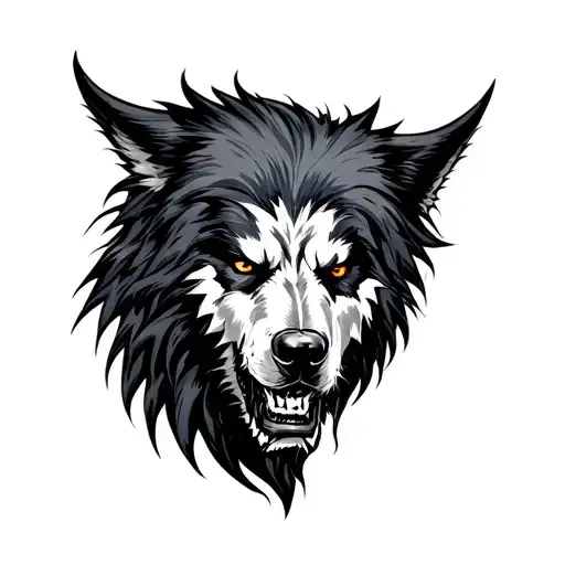 Lobo tattoo design idea