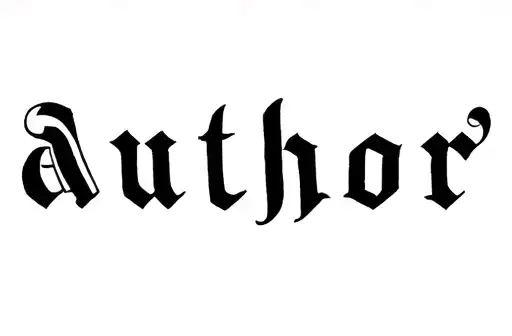 "Author" tattoo design idea