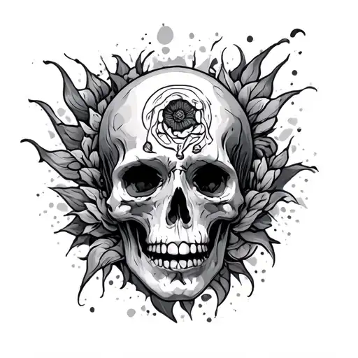 Psychosis tattoo design idea