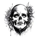 Psychosis tattoo design idea