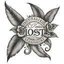 Not All Those Who Wander Are Lost tattoo design idea