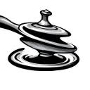 Spinning Top tattoo design idea