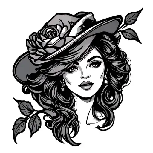 Mondern day sailor jerry tattoos for women sitting tattoo design idea