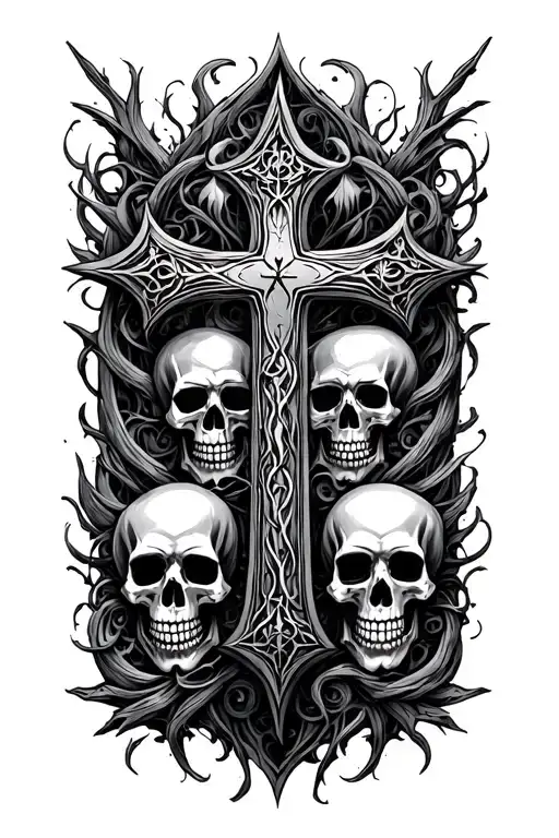 847+ Gothic Skull Tattoo Ideas in 2025 - BlackInk AI
