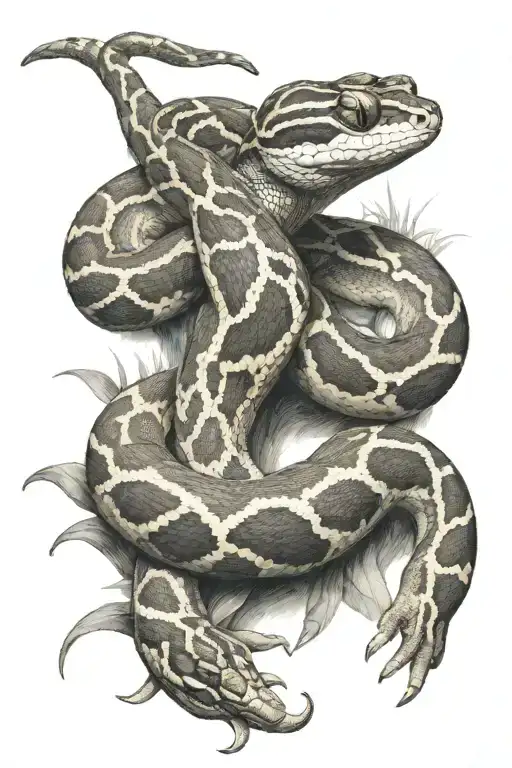 226+ Ball Python Tattoo Ideas in 2026 - BlackInk AI