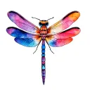 dragonfly tattoo design idea