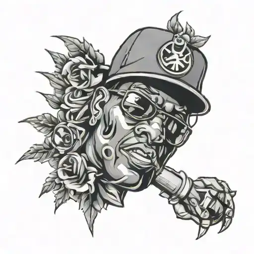 Hip Hop tattoo design idea