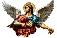 st raphael archangel tattoo design idea